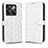 Coque Portefeuille Livre Cuir Etui Clapet C01X pour OnePlus 10T 5G Argent