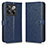 Coque Portefeuille Livre Cuir Etui Clapet C01X pour OnePlus 10T 5G Bleu