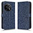 Coque Portefeuille Livre Cuir Etui Clapet C01X pour OnePlus Ace 2 5G Bleu
