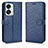 Coque Portefeuille Livre Cuir Etui Clapet C01X pour OnePlus Nord 2T 5G Bleu