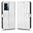 Coque Portefeuille Livre Cuir Etui Clapet C01X pour OnePlus Nord N300 5G Argent