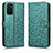 Coque Portefeuille Livre Cuir Etui Clapet C01X pour Oppo A55S 5G Vert