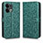 Coque Portefeuille Livre Cuir Etui Clapet C01X pour Oppo Reno8 Pro 5G Vert