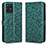 Coque Portefeuille Livre Cuir Etui Clapet C01X pour Realme 8i Vert