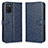 Coque Portefeuille Livre Cuir Etui Clapet C01X pour Samsung Galaxy A03s Bleu