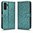 Coque Portefeuille Livre Cuir Etui Clapet C01X pour Samsung Galaxy A04s Vert