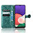 Coque Portefeuille Livre Cuir Etui Clapet C01X pour Samsung Galaxy A22 5G Petit