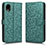 Coque Portefeuille Livre Cuir Etui Clapet C01X pour Samsung Galaxy A22 5G SC-56B Vert