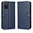 Coque Portefeuille Livre Cuir Etui Clapet C01X pour Samsung Galaxy M02s Bleu