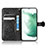 Coque Portefeuille Livre Cuir Etui Clapet C01X pour Samsung Galaxy S23 Plus 5G Petit