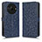 Coque Portefeuille Livre Cuir Etui Clapet C01X pour Sharp Aquos R8 Pro Bleu