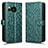 Coque Portefeuille Livre Cuir Etui Clapet C01X pour Sharp Aquos Sense8 Vert