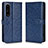 Coque Portefeuille Livre Cuir Etui Clapet C01X pour Sony Xperia 1 IV Bleu