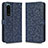 Coque Portefeuille Livre Cuir Etui Clapet C01X pour Sony Xperia 5 III Bleu