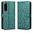 Coque Portefeuille Livre Cuir Etui Clapet C01X pour Sony Xperia 5 III SO-53B Vert