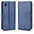 Coque Portefeuille Livre Cuir Etui Clapet C01X pour Sony Xperia Ace III Bleu