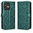 Coque Portefeuille Livre Cuir Etui Clapet C01X pour Vivo V23 5G Vert