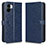 Coque Portefeuille Livre Cuir Etui Clapet C01X pour Xiaomi Poco C50 Bleu