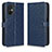 Coque Portefeuille Livre Cuir Etui Clapet C01X pour Xiaomi Poco M5 4G Bleu