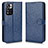 Coque Portefeuille Livre Cuir Etui Clapet C01X pour Xiaomi Poco X4 NFC Bleu