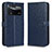 Coque Portefeuille Livre Cuir Etui Clapet C01X pour Xiaomi Poco X4 Pro 5G Bleu