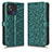 Coque Portefeuille Livre Cuir Etui Clapet C01X pour Xiaomi Redmi 11A 4G Vert