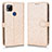 Coque Portefeuille Livre Cuir Etui Clapet C01X pour Xiaomi Redmi 9C Or