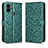 Coque Portefeuille Livre Cuir Etui Clapet C01X pour Xiaomi Redmi A1 Plus Vert