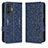 Coque Portefeuille Livre Cuir Etui Clapet C01X pour Xiaomi Redmi K50 Gaming 5G Bleu