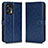 Coque Portefeuille Livre Cuir Etui Clapet C01X pour Xiaomi Redmi K50i 5G Bleu