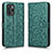 Coque Portefeuille Livre Cuir Etui Clapet C01X pour Xiaomi Redmi Note 10 Pro 5G Vert