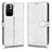 Coque Portefeuille Livre Cuir Etui Clapet C01X pour Xiaomi Redmi Note 11 5G Argent