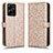 Coque Portefeuille Livre Cuir Etui Clapet C01X pour Xiaomi Redmi Note 12 4G Or