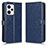 Coque Portefeuille Livre Cuir Etui Clapet C01X pour Xiaomi Redmi Note 12 Pro+ Plus 5G Bleu