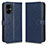 Coque Portefeuille Livre Cuir Etui Clapet C01X pour Xiaomi Redmi Note 12R Pro 5G Bleu