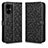 Coque Portefeuille Livre Cuir Etui Clapet C01X pour Xiaomi Redmi Note 12R Pro 5G Noir