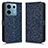 Coque Portefeuille Livre Cuir Etui Clapet C01X pour Xiaomi Redmi Note 13 Pro 5G Bleu