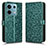 Coque Portefeuille Livre Cuir Etui Clapet C01X pour Xiaomi Redmi Note 13 Pro 5G Vert