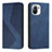 Coque Portefeuille Livre Cuir Etui Clapet C02 pour Xiaomi Mi 11 Lite 5G NE Bleu