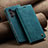 Coque Portefeuille Livre Cuir Etui Clapet C02S pour Samsung Galaxy A13 4G Bleu