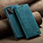 Coque Portefeuille Livre Cuir Etui Clapet C02S pour Samsung Galaxy A32 5G Bleu