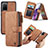 Coque Portefeuille Livre Cuir Etui Clapet C02S pour Samsung Galaxy S20 Plus Petit