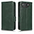 Coque Portefeuille Livre Cuir Etui Clapet C02X pour Asus ROG Phone 7 Pro Vert