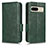 Coque Portefeuille Livre Cuir Etui Clapet C02X pour Google Pixel 7 5G Vert