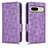 Coque Portefeuille Livre Cuir Etui Clapet C02X pour Google Pixel 7 5G Violet