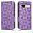 Coque Portefeuille Livre Cuir Etui Clapet C02X pour Google Pixel 7a 5G Violet