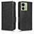 Coque Portefeuille Livre Cuir Etui Clapet C02X pour Motorola Moto Edge (2023) 5G Noir