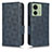 Coque Portefeuille Livre Cuir Etui Clapet C02X pour Motorola Moto Edge 40 5G Bleu