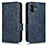 Coque Portefeuille Livre Cuir Etui Clapet C02X pour Nothing Phone 2 Bleu