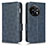 Coque Portefeuille Livre Cuir Etui Clapet C02X pour OnePlus 11 5G Bleu